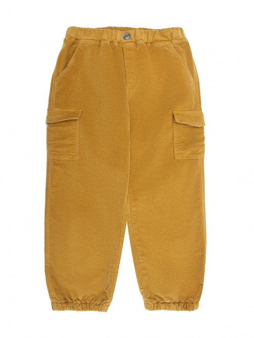 Однотонные брюки на резинке Aletta - Общий вид