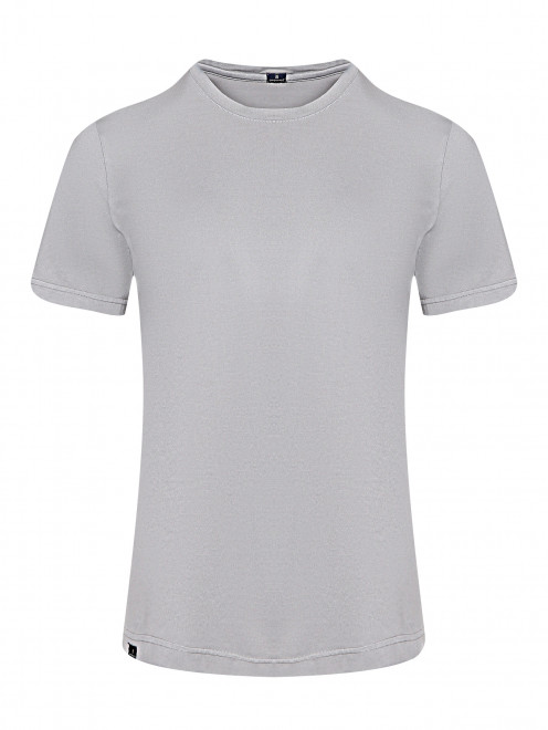 Базовая футболка из хлопка Capobianco - Общий вид