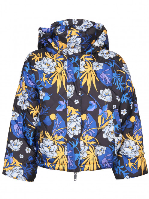 Стеганая куртка с цветочным узором Max&Co - Общий вид