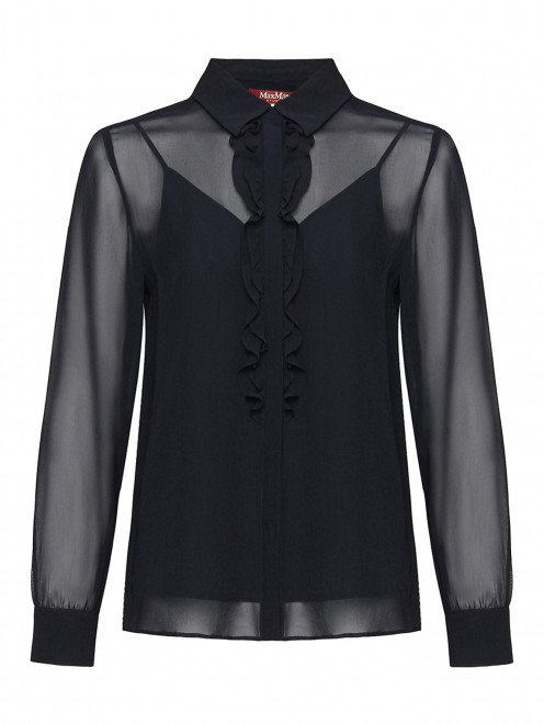 Блуза из шелка с воланами Max Mara - Общий вид