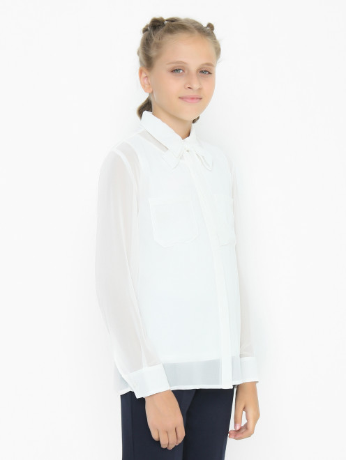 Блуза с накладными карманами Aletta Couture - МодельВерхНиз