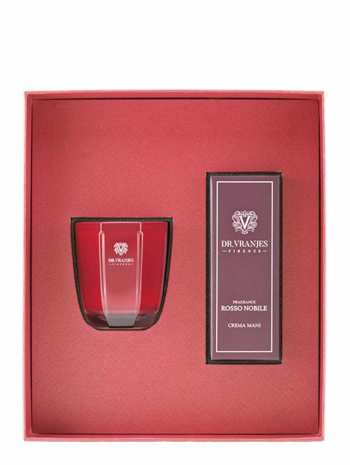  Набор свеча 80 г и крем для рук Rosso Nobile Home Fragrance Dr. Vranjes - Общий вид
