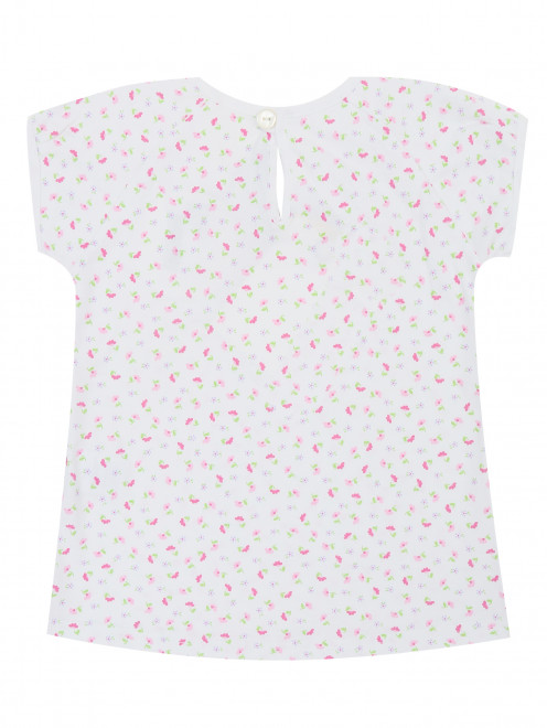 Пижама  из хлопка с цветочным узором Picoti&Picota - Обтравка1
