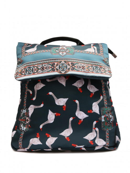 Рюкзак из текстиля с узором Radical Chic - Общий вид