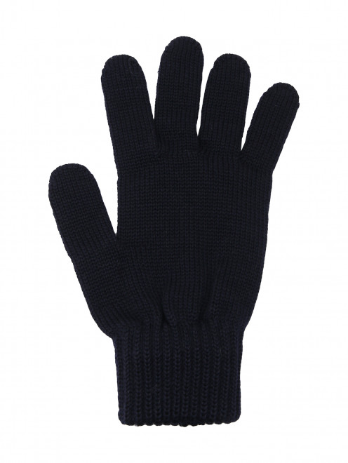 Однотонные шерстяные перчатки Catya - Обтравка1