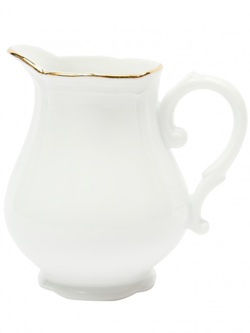 Фарфоровый молочник с золотой окантовкой 5 x 10 Ginori 1735 - Общий вид