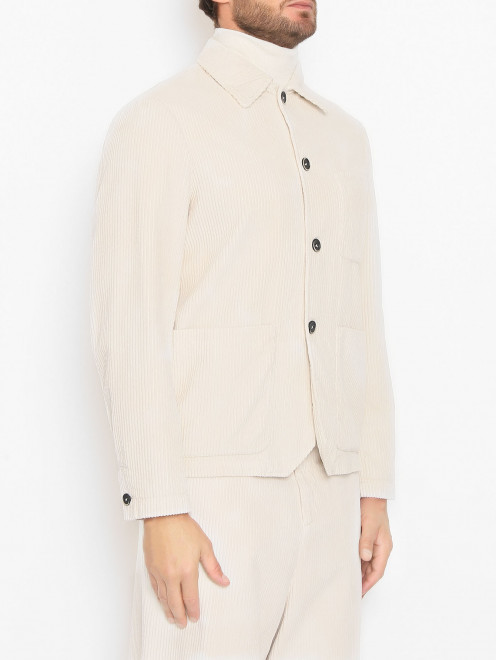 Куртка из хлопка с карманами Barena - МодельВерхНиз