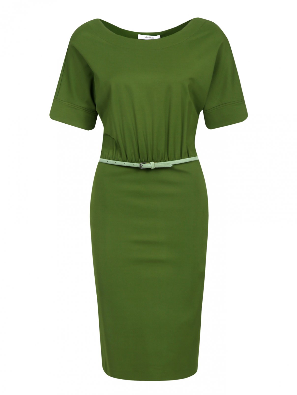 Max Mara платье зеленое