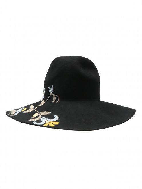 Шляпа из шерсти с вышивкой Etro - Обтравка1