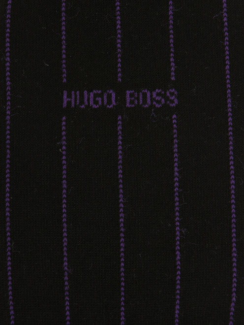 Носки из хлопка с узором "полоска" Hugo Boss - Деталь