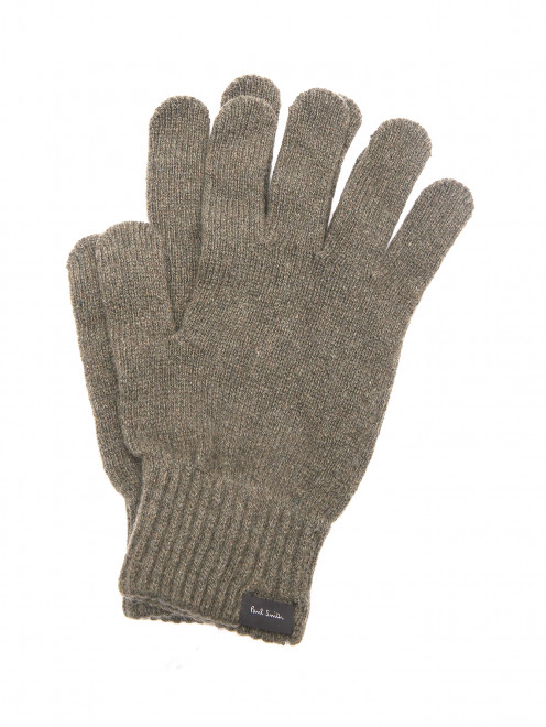 Трикотажные перчатки из кашемира Paul Smith - Общий вид