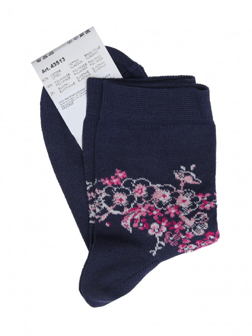 Носки с цветочным узором La Perla - Обтравка1