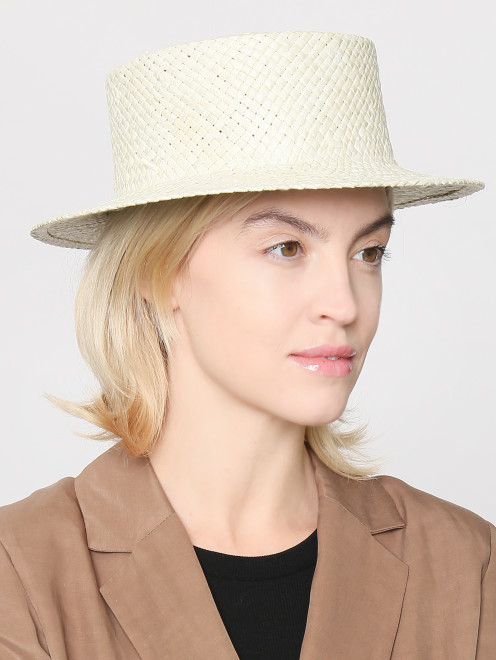Плетеная шляпа из соломы Max Mara - МодельОбщийВид