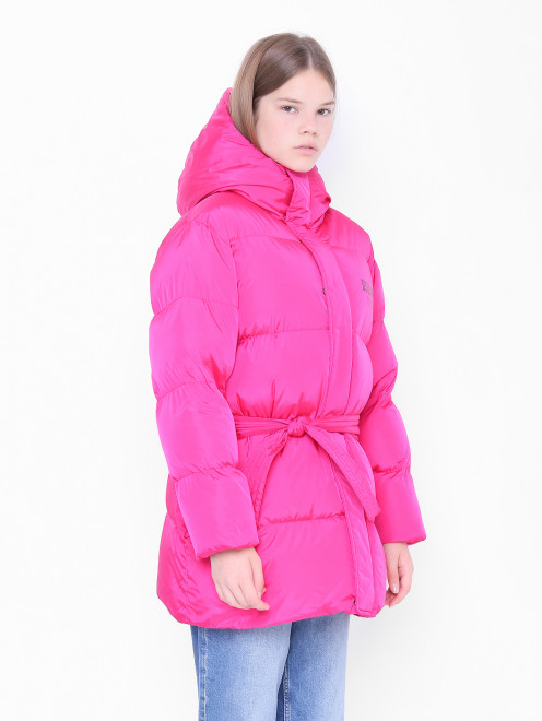 Утепленная куртка с карманами Dsquared2 - МодельВерхНиз