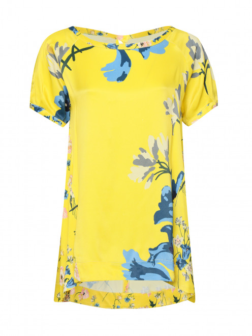 Блуза с цветочным принтом свободного кроя Antonio Marras - Общий вид