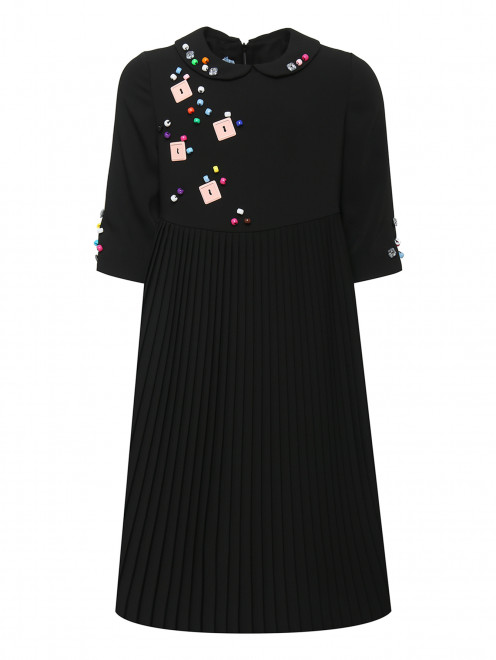 Платье с бусинами и декоративными пуговицами MiMiSol - Общий вид