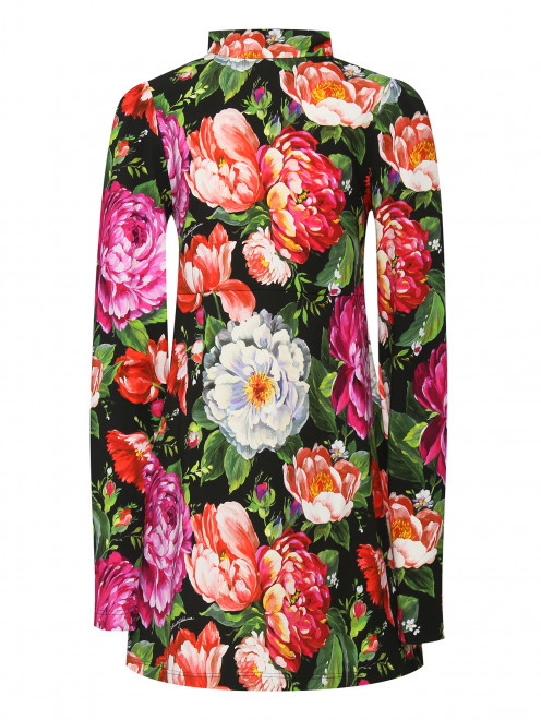 Трикотажное платье с длинным рукавом Dolce & Gabbana - Общий вид