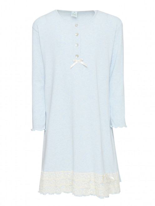 Ночная сорочка из хлопка с вышивкой Giottino - Общий вид