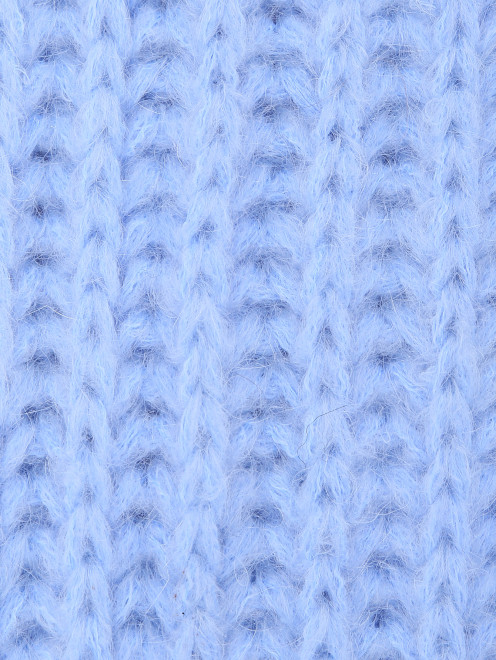 Однотонный шарф крупной вязки IL Trenino - Деталь