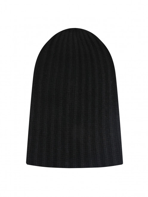 Однотонная шапка из кашемира и шерсти Maloles - Общий вид