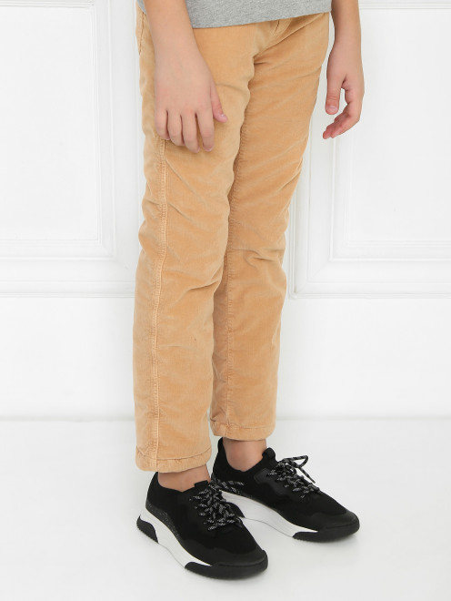 Утепленные брюки из хлопка Il Gufo - МодельВерхНиз